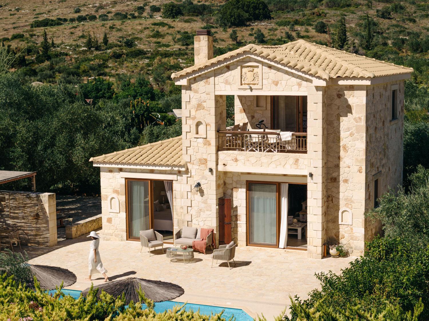 Villa Ydria Chavriáta Exteriér fotografie