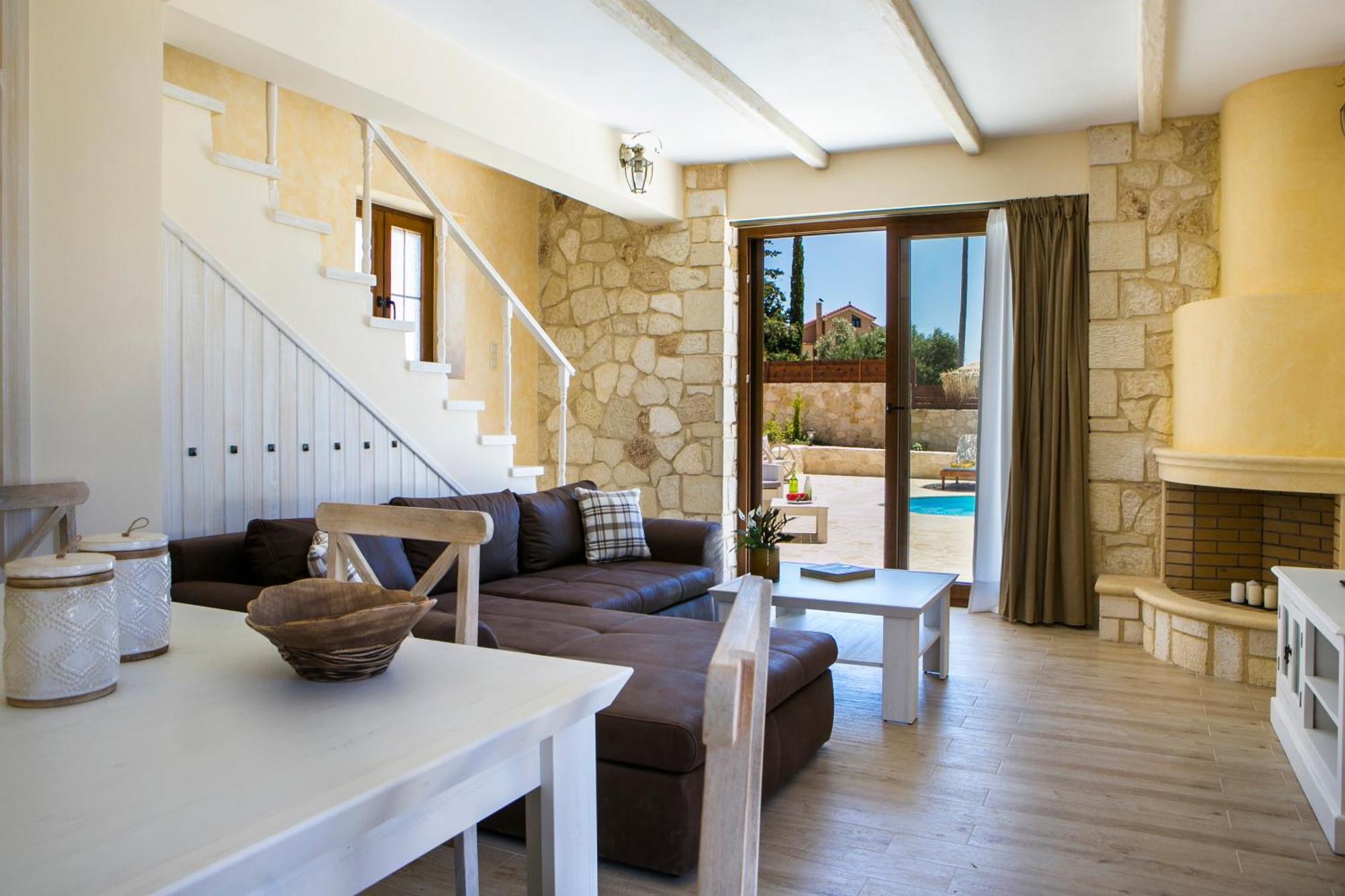 Villa Ydria Chavriáta Exteriér fotografie