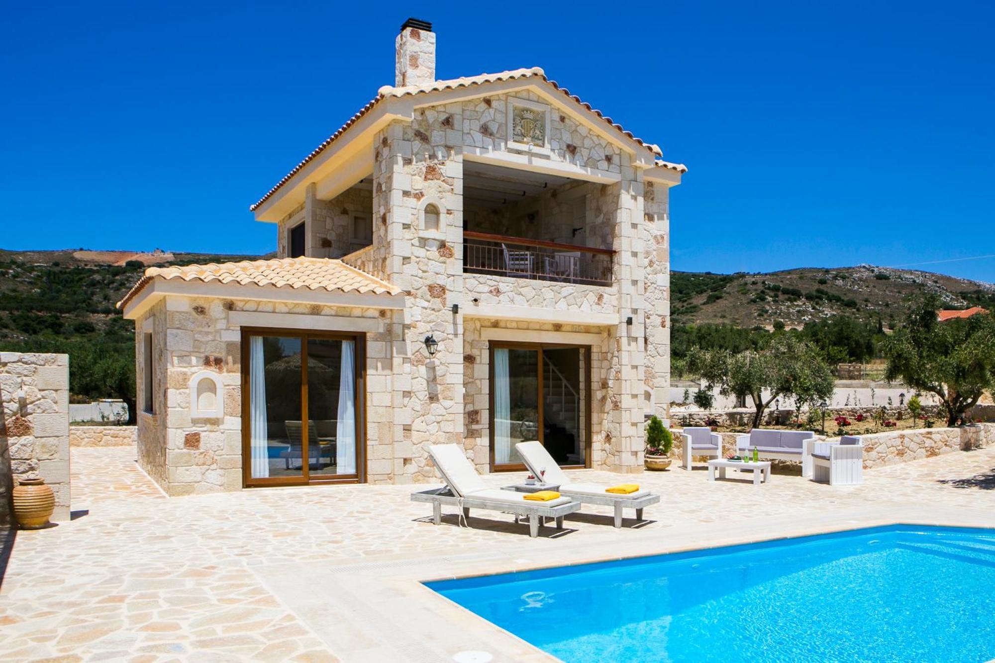 Villa Ydria Chavriáta Exteriér fotografie