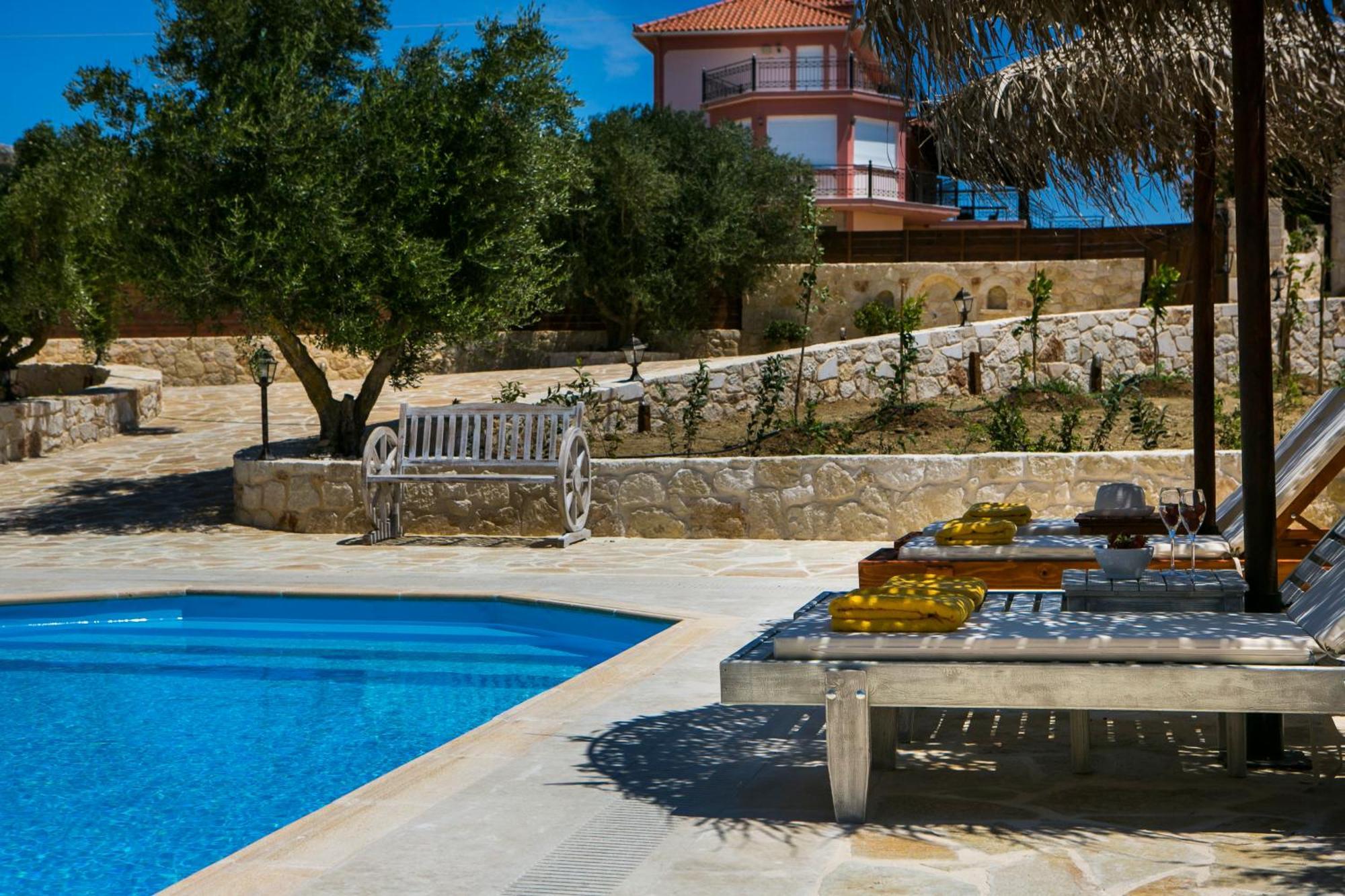 Villa Ydria Chavriáta Exteriér fotografie