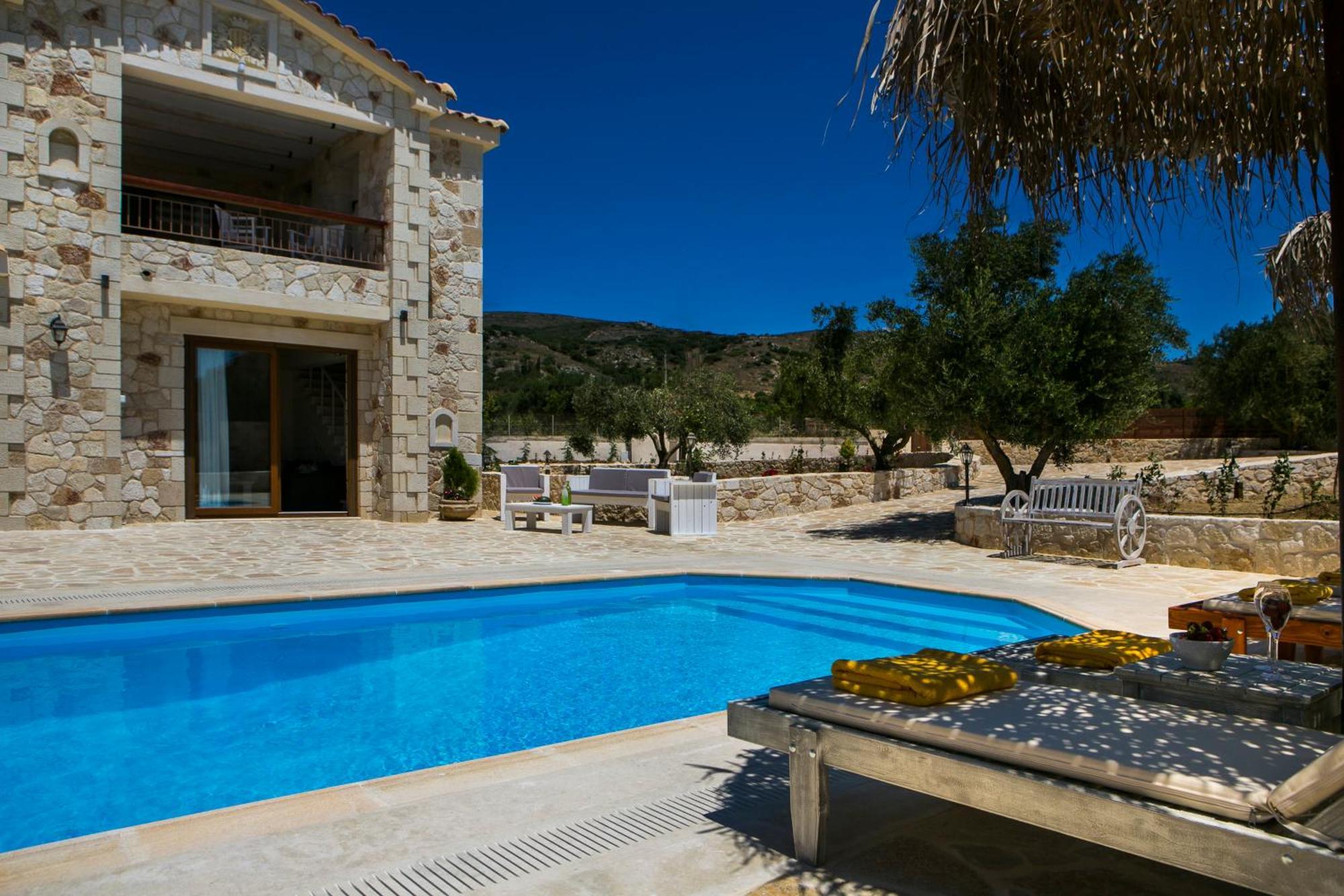 Villa Ydria Chavriáta Exteriér fotografie