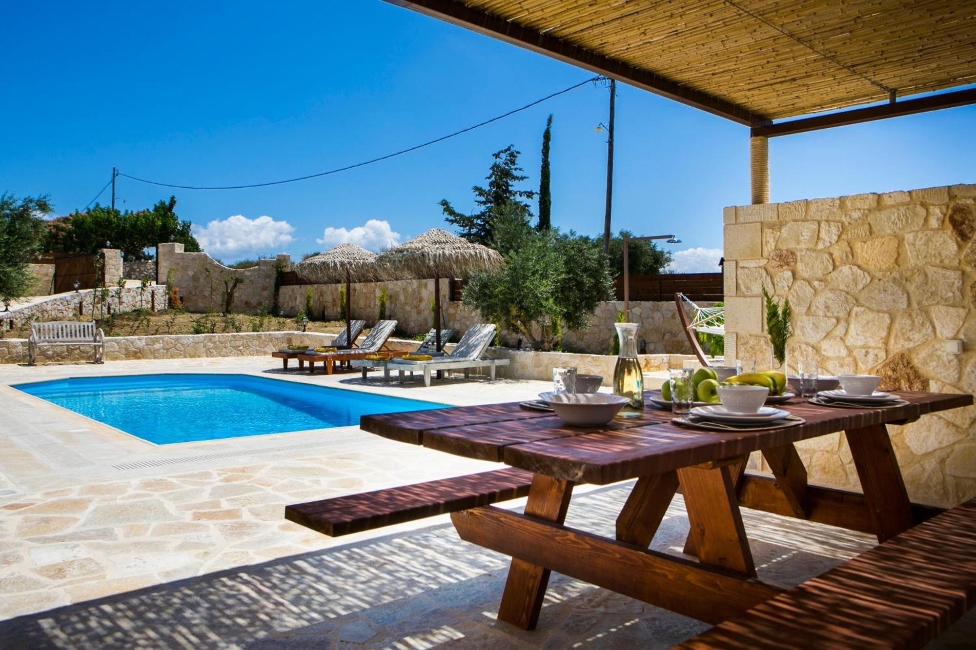 Villa Ydria Chavriáta Exteriér fotografie