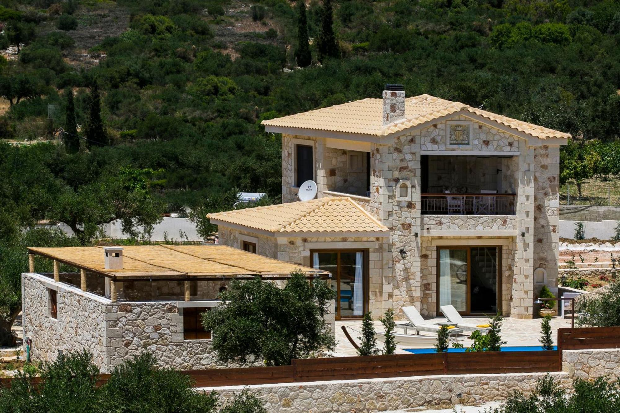Villa Ydria Chavriáta Exteriér fotografie
