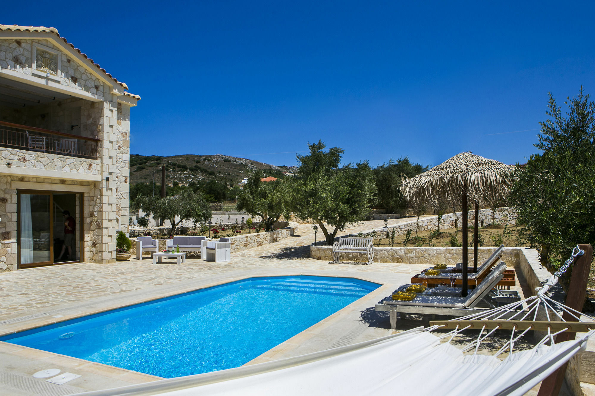 Villa Ydria Chavriáta Exteriér fotografie