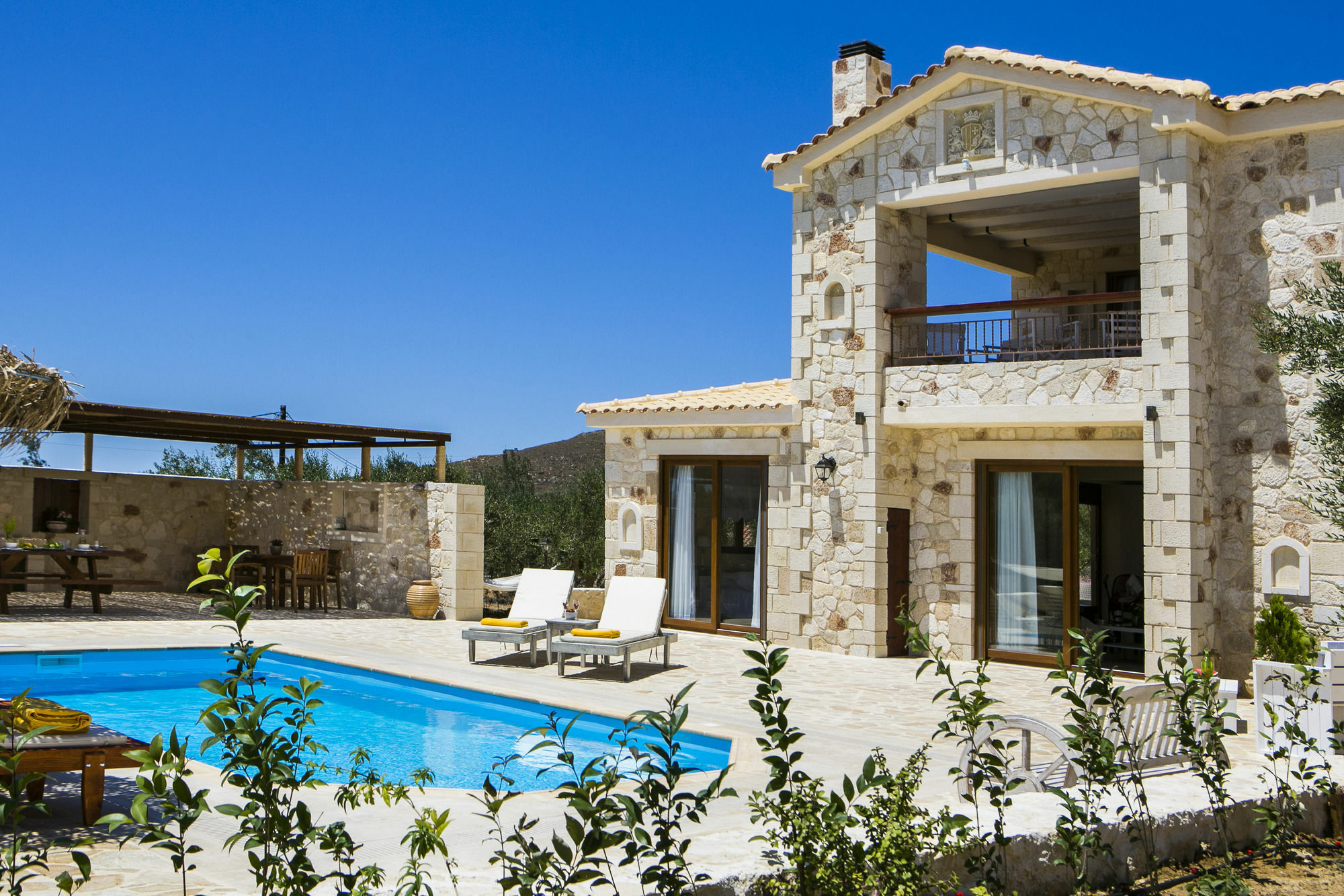 Villa Ydria Chavriáta Exteriér fotografie